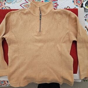 TOMMY BAHAMA GOLDEN MUSTARD SWEATSHIRT SM